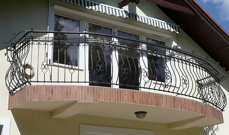 Kuta Balustrada Balkonowa - Stylizowana, Profil Łukowy