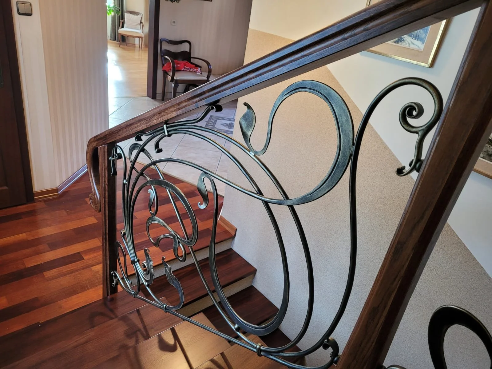 Kuta Balustrada Wewnętrzna – Detal Roślinny