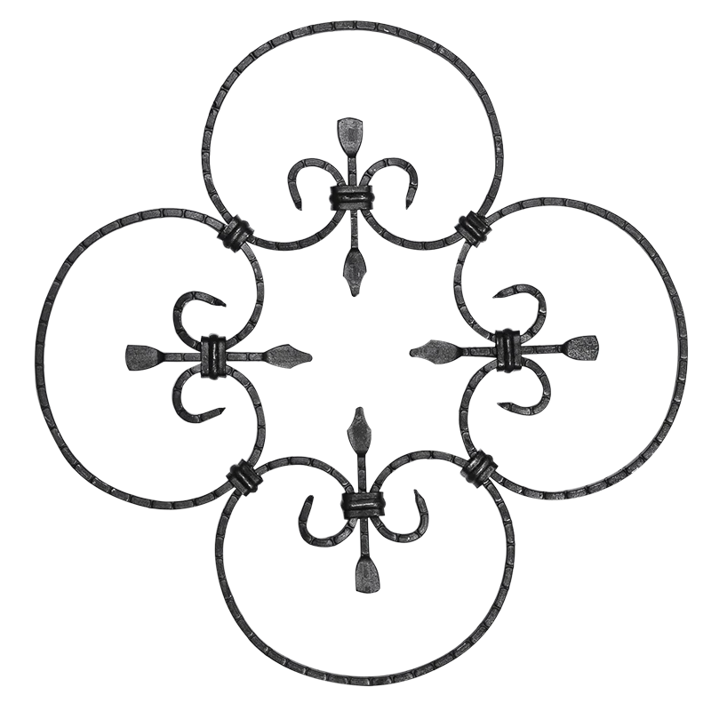 Kuta Rozeta Czteroramienna – Kwiaty Lilii Dekoracja