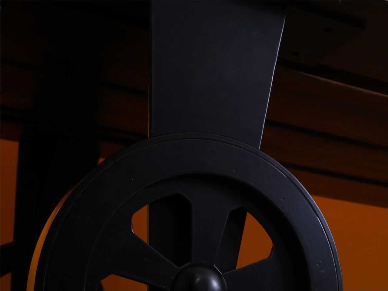 Kute koło stalowe - Detal konstrukcyjny