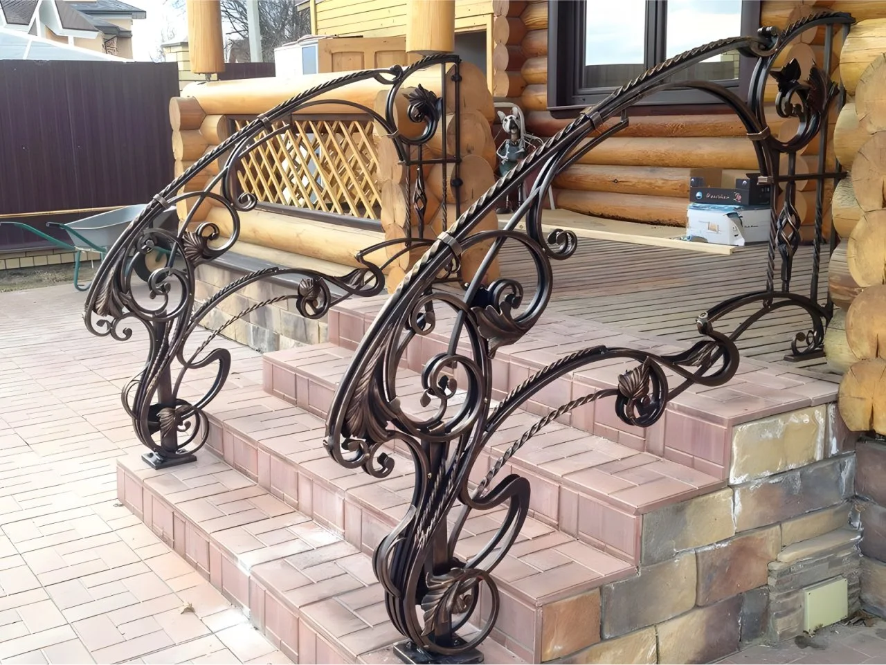 Kute Ogrodzenia Tarasowe - Artystyczna Metaloplastyka