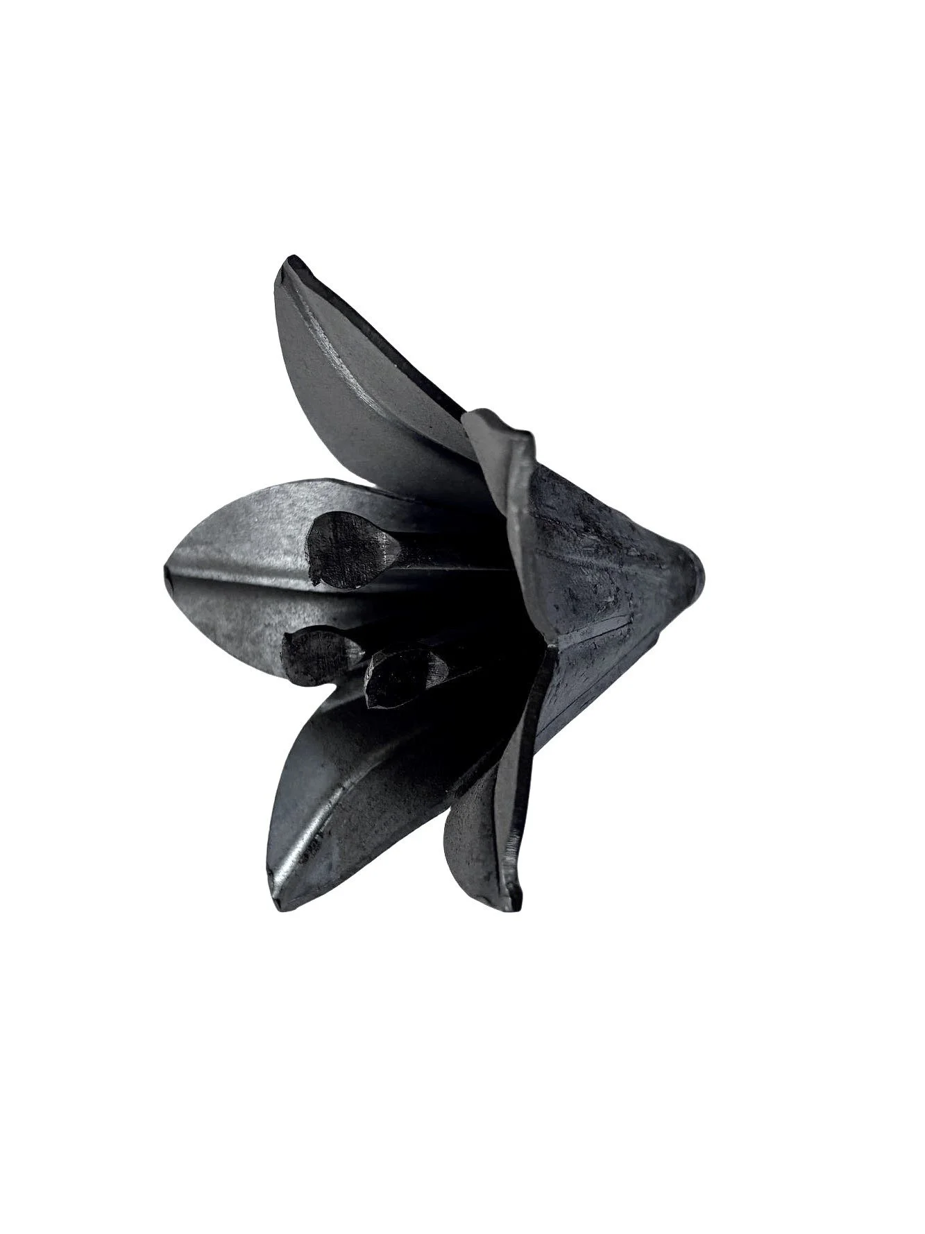 Kuty Kwiat "Tulipan" – Stalowa Ozdoba (Detal)