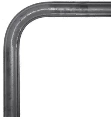 Kuty pochwyt poręczowy 40x12 300x300mm