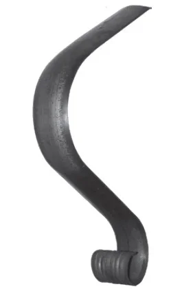 Kuty pochwyt poręczowy 40x8 400mm