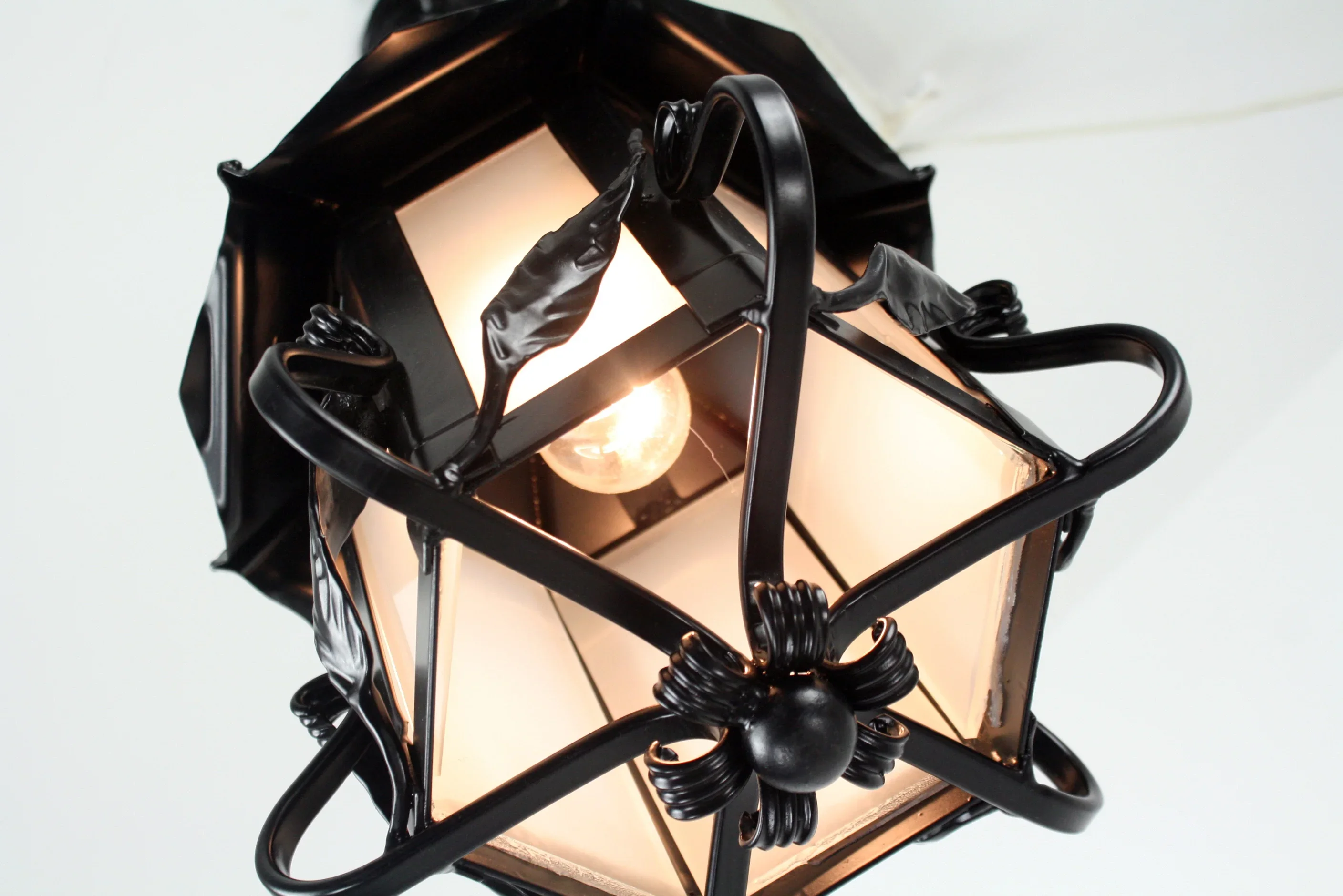 Lampa Kuta Stalowa Wisząca LK24