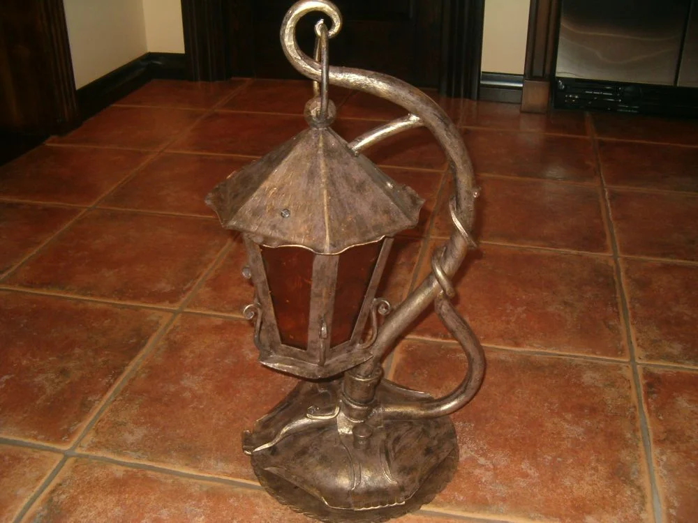 Lampa Stojąca Kuta ze Spiralą