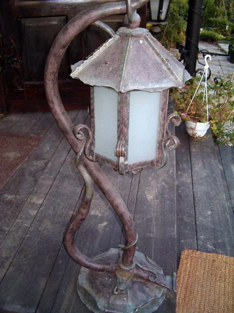 Lampa Stojąca Kuta Wewnętrzna - Łukowa