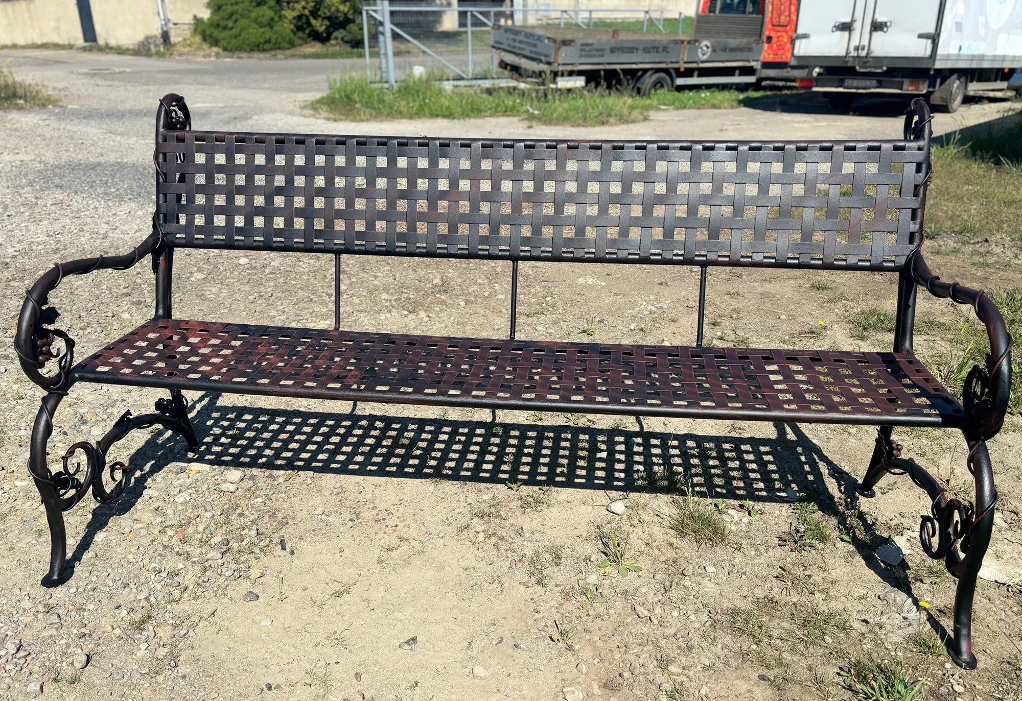 Ławka Kuta Pleciona - Panorama Ogrodowa