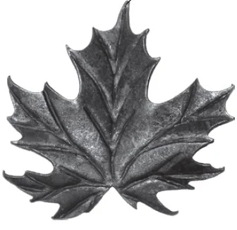 Liść klonu kuty - wariant B