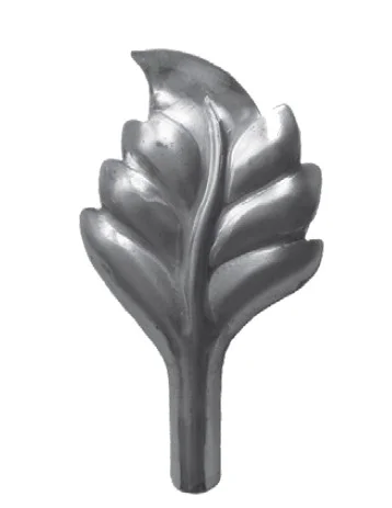 Liść kuty falowany ozdobny