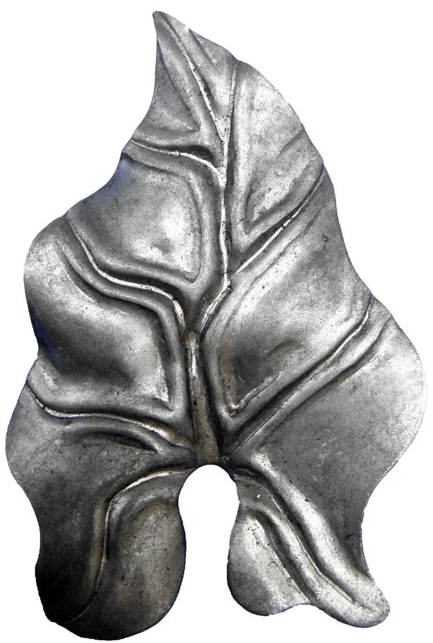 Liść kuty ozdobny - wzór liliowy