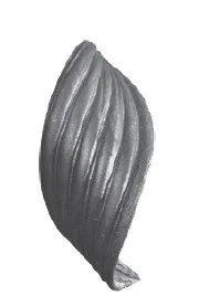 Liść kuty skręcony artystyczny