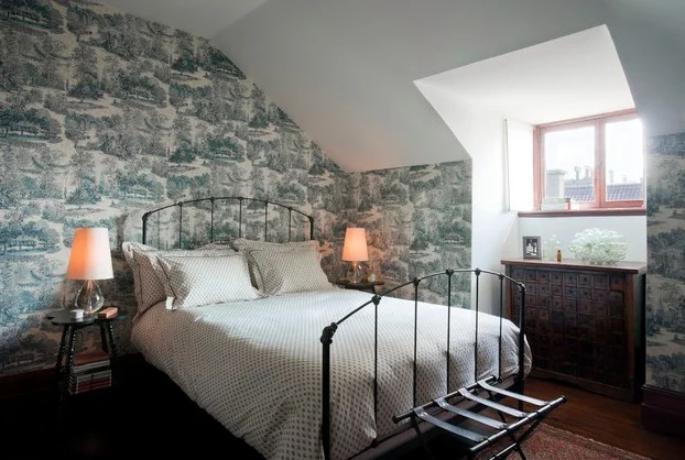 Łóżko Metalowe Łukowe - Front (Wariant 7)