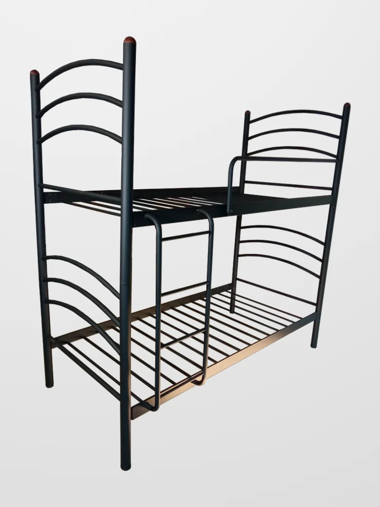 Łóżko Metalowe Łukowe - Front (szerokie)