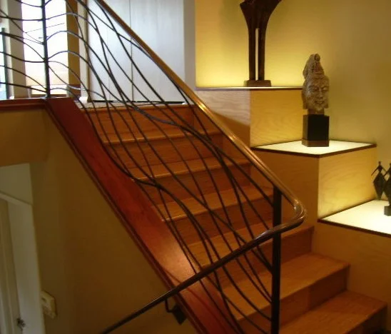 Łóżko Metalowe - Widok z Przodu (Wariant 7)