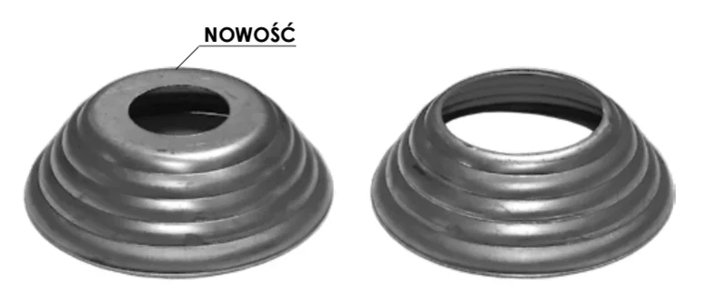 Maskownica metalowa otwór fi 48,5 mm 13.483.48