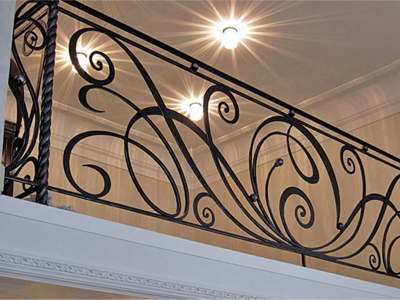 Nowoczesne Balustrady Wewnętrzne Kute