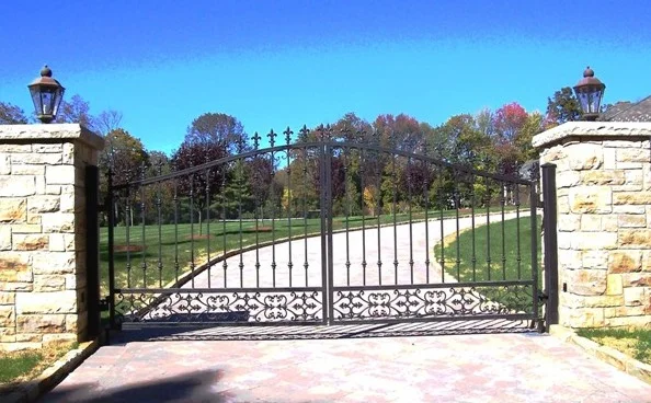 Ogrodzenie kute kompletne - realizacja 1465