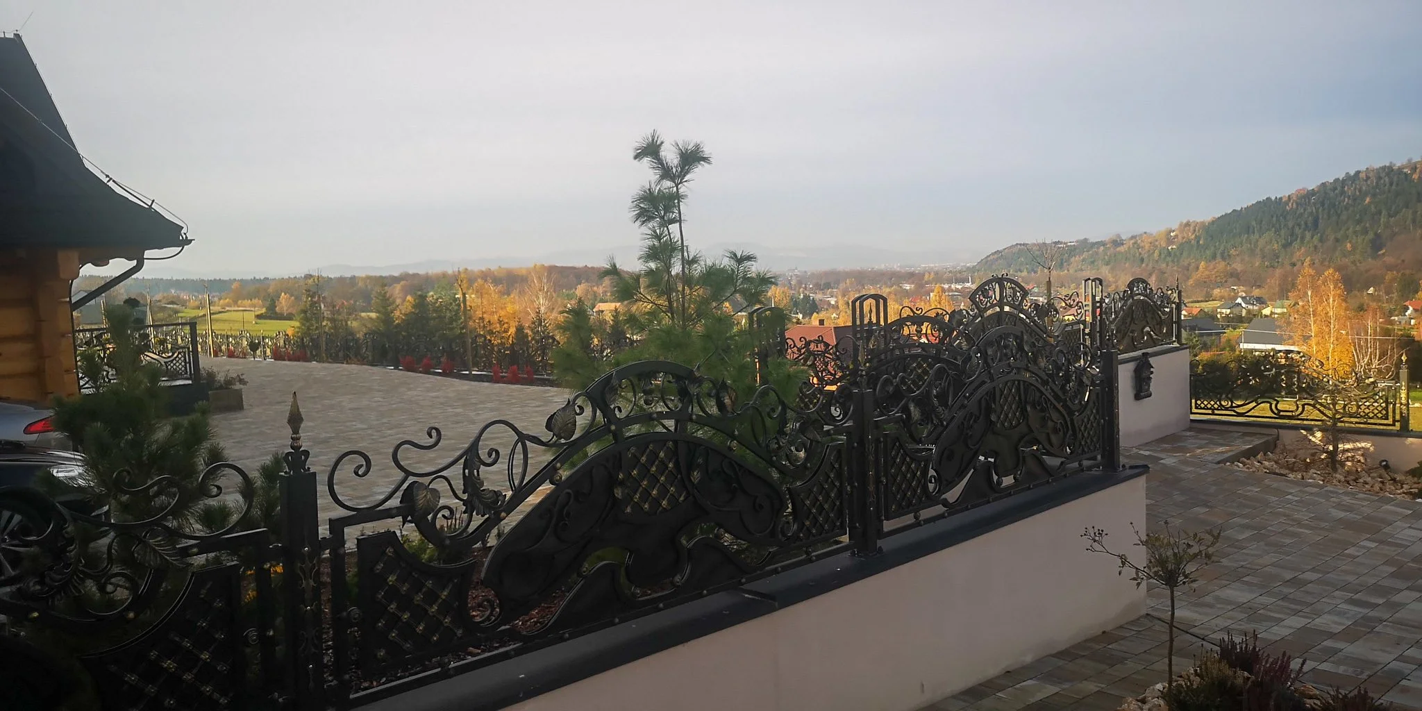 Ogrodzenie Kute w Krajobrazie (Wariant 2)