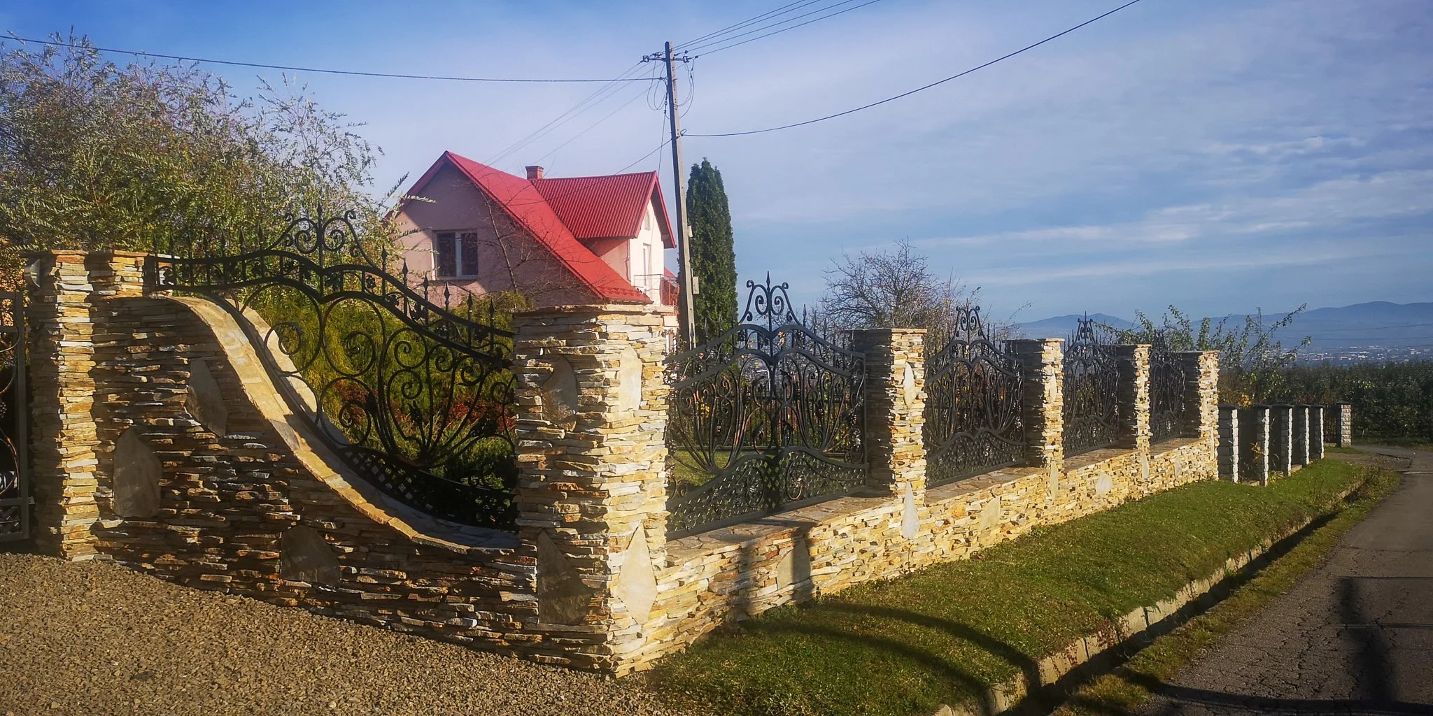 Przęsło Ogrodzeniowe - Kratownica i Łuk