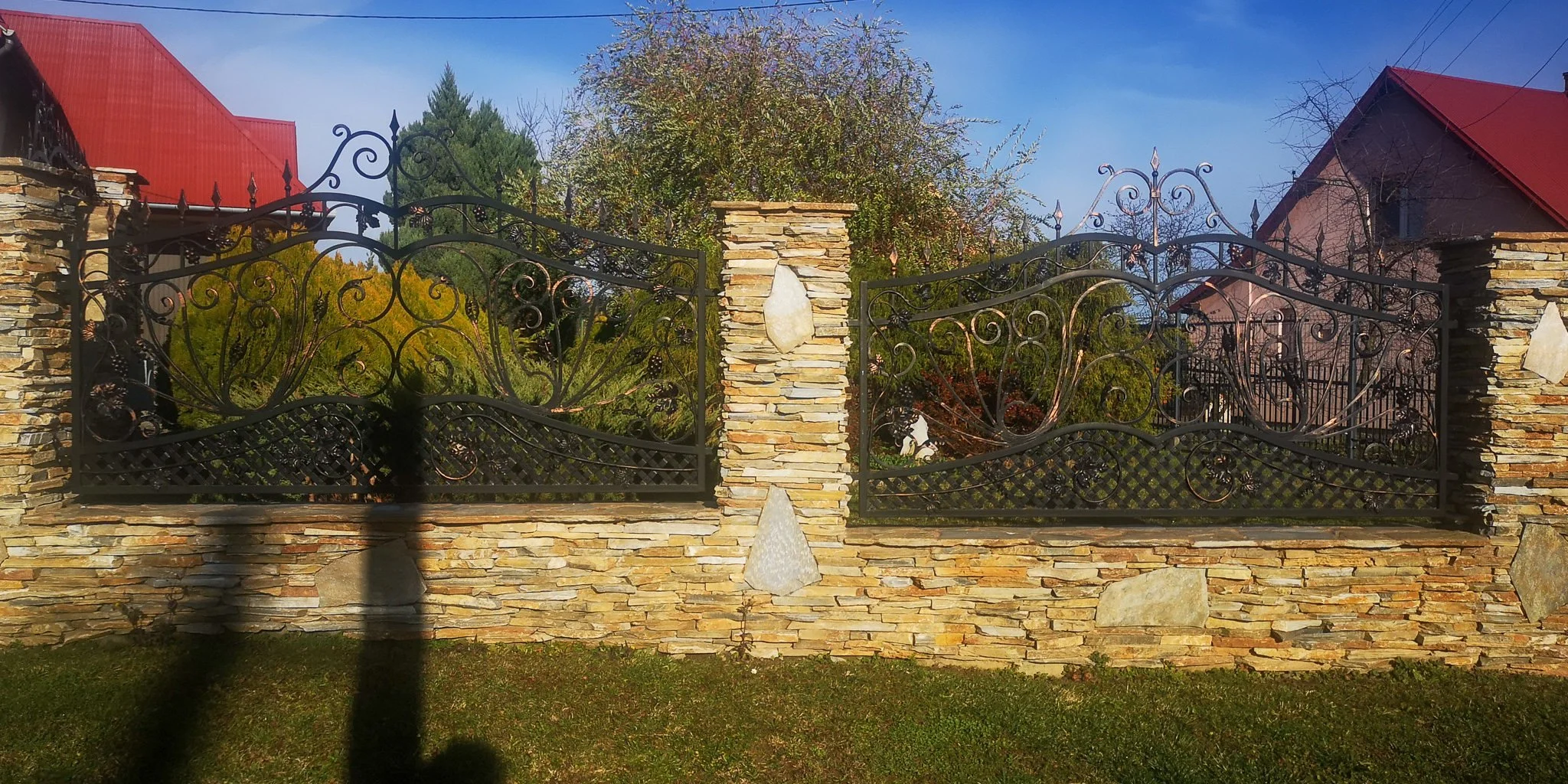 Przęsło Ogrodzeniowe - Kratownica (Zbliżenie)