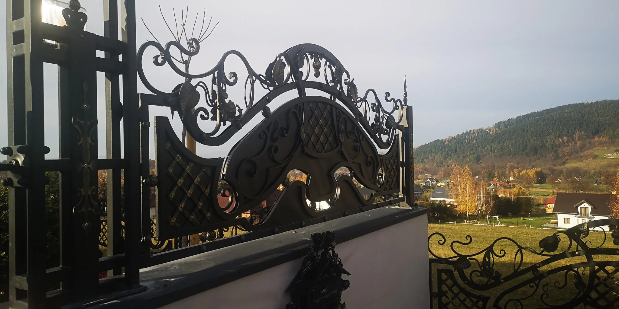 Przęsło Ogrodzeniowe - Panel Kuty