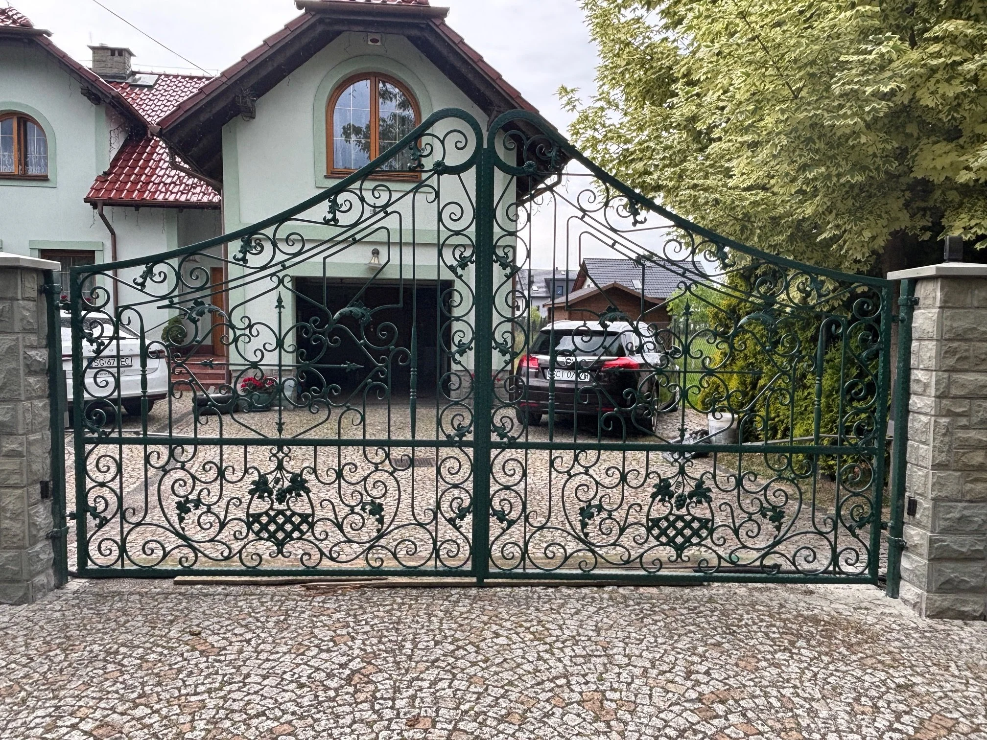 Brama Zielona - Klasyczna Dwuskrzydłowa