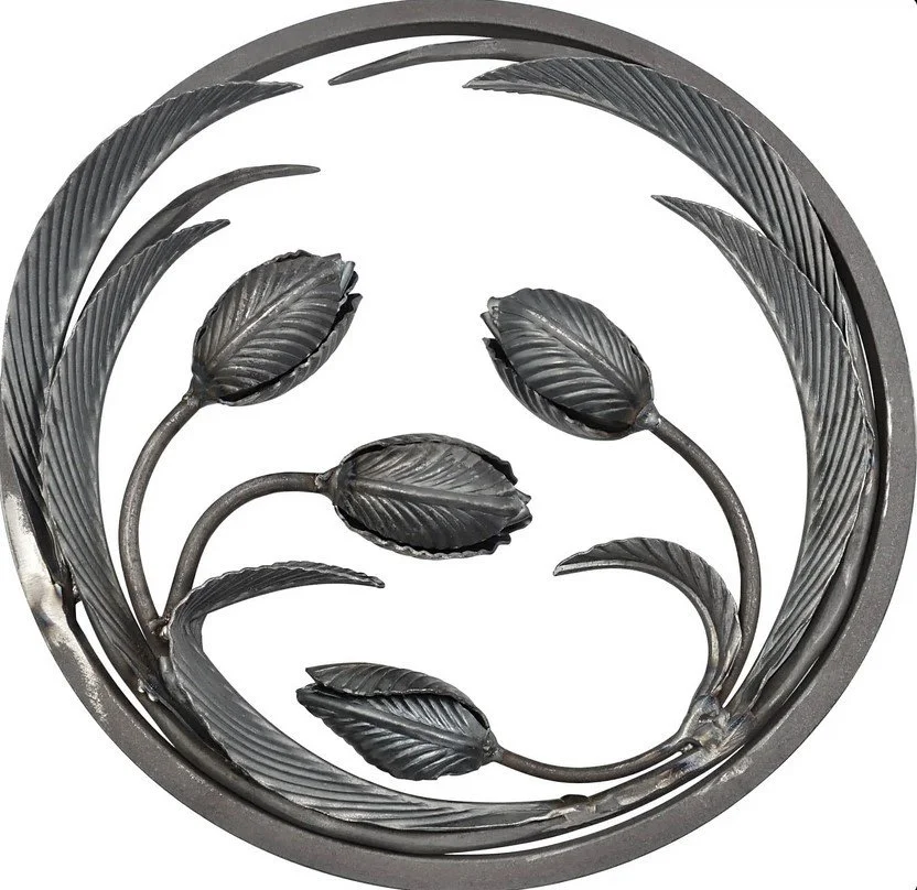 Okrągły Panel Kuty – Tulipany Metaloplastyka