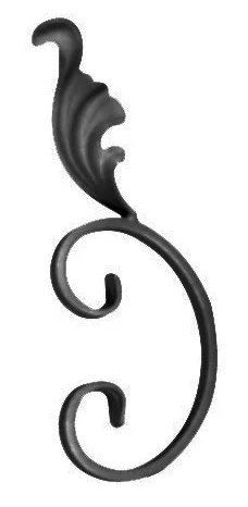 Ornament kuty ślimakowy ozdobny 146