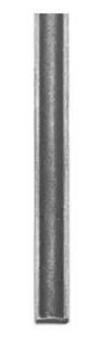 Płaskownik stalowy dwugarbny 14x3 mm 3000 mm    12.114