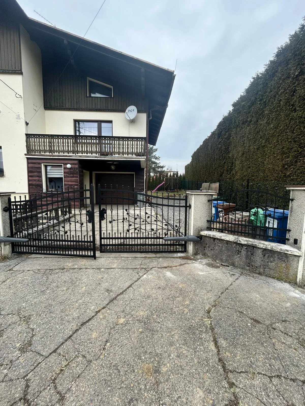 Panel ogrodzeniowy kuty - Koła Design