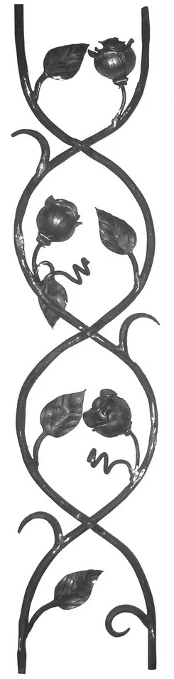 Panel Pionowy Kuty - Róże