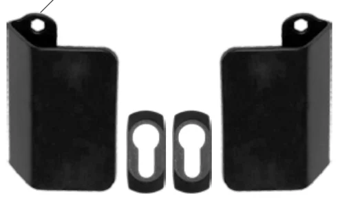 Pochwyt Bramowy Prosty z Blachy