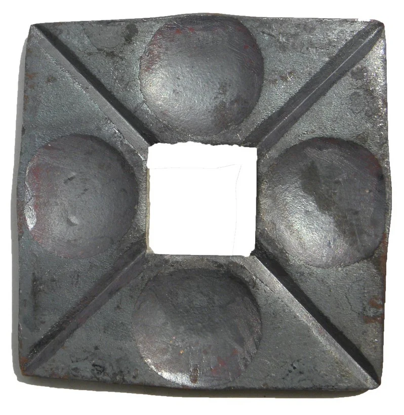 Półkula stalowa pusta v2 1302