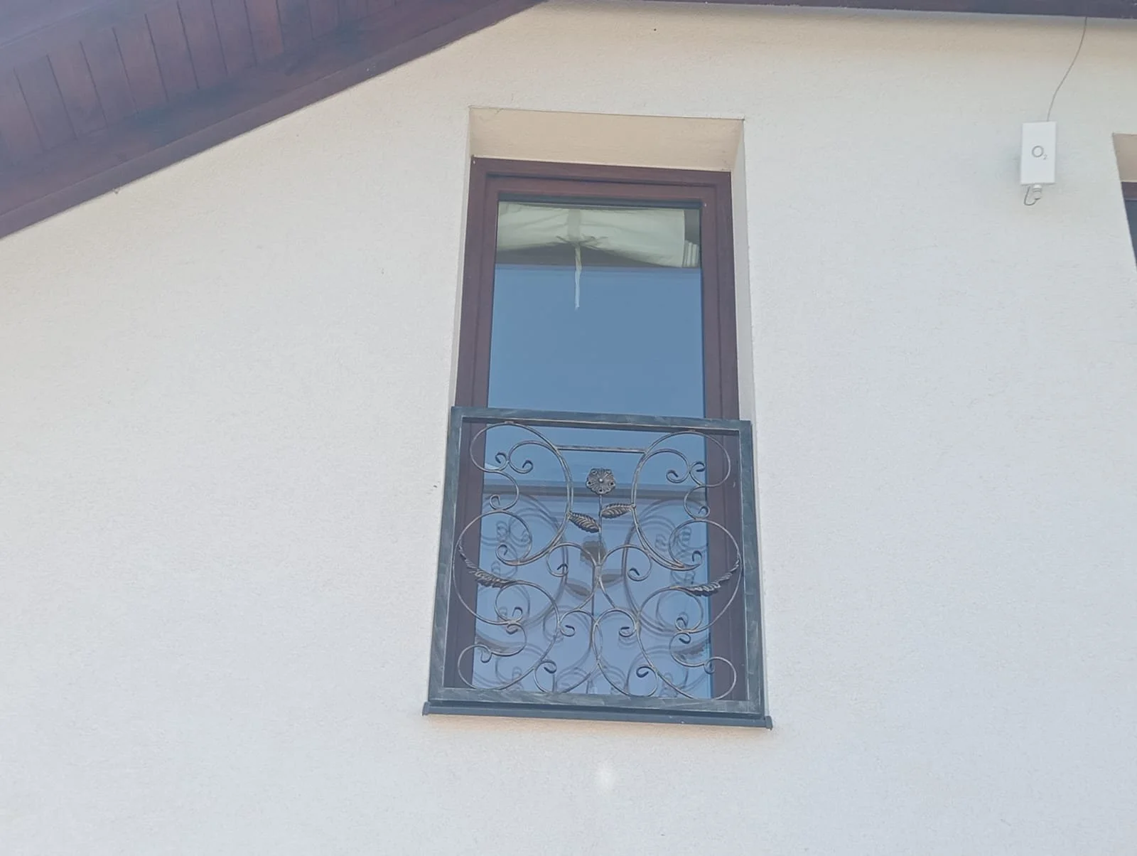 Portfenetr kuty - Wzór roślinny