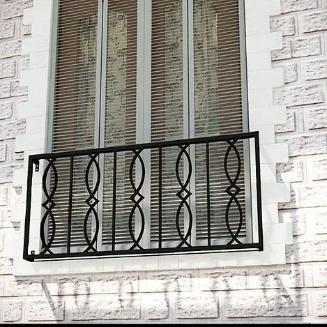 Portfenetr nowoczesny geometryczny - owale