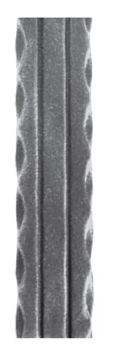 Pręt kuty fakturowany ozdobny 1500