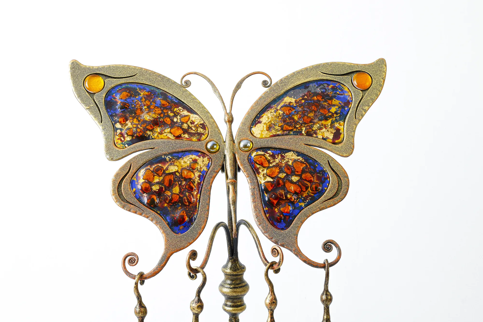 Przybornik kominkowy 'Motyl' - zbliżenie