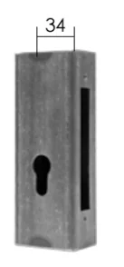 Puszka do Zamka 34mm (Profilowana)