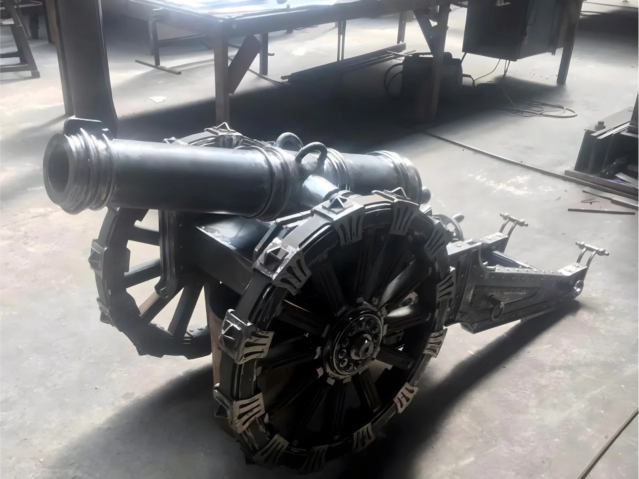 Replika armaty - Proces powstawania (Warsztat)