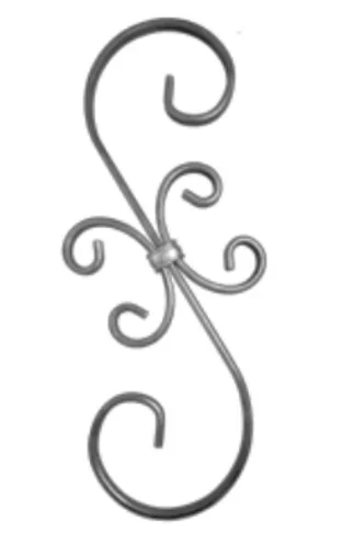 Rozeta Kuta 340x135 mm 12x6 mm   03.142