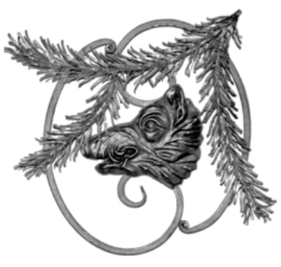 Rozeta Kuta Dzik 470x520 mm 03.312.16 470 x 520