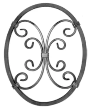 Rozeta Kuta jajo 320x280 mm Model 03.610