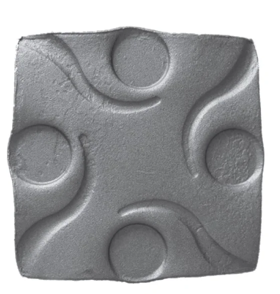 Rozeta kuta kwadratowa wytłaczana v11 1340