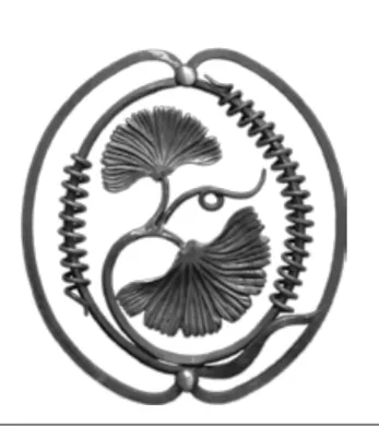 Rozeta Kuta Miłorząb 420x385 mm model  03.305.03