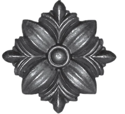 Rozeta kuta wielowarstwowa - gwiazda