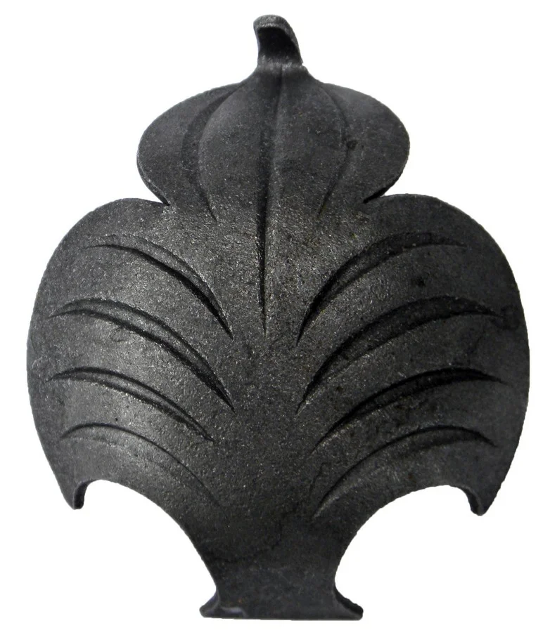 Rozeta listkowa kuta stylizowana