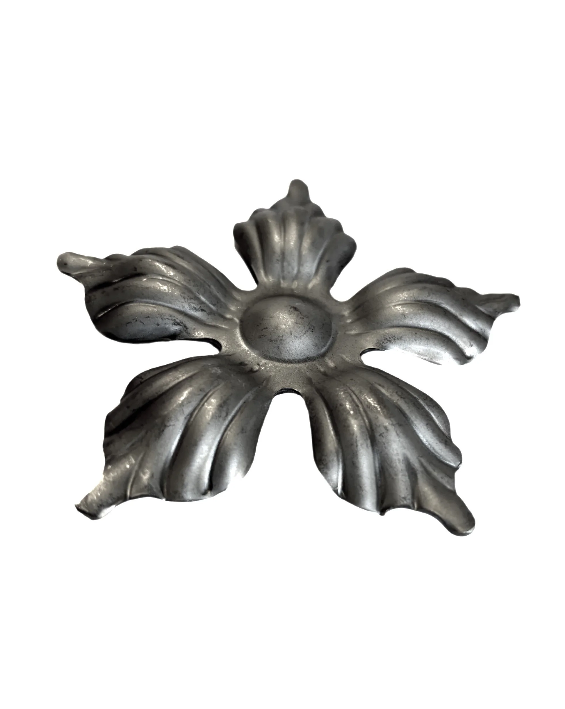 Rozeta pięcioramienna kuta