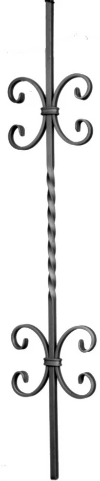 Rozety Kute - Esy Symetryczne Pionowe