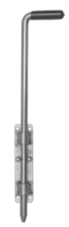 Rygiel Bramowy Pionowy Długi (Ocynk)